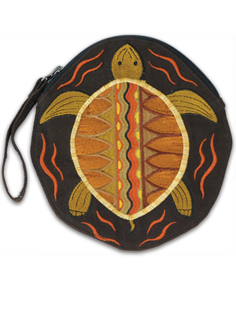 Embroidered Terrapin Disco Bag