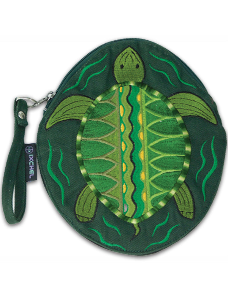 Embroidered Terrapin Disco Bag