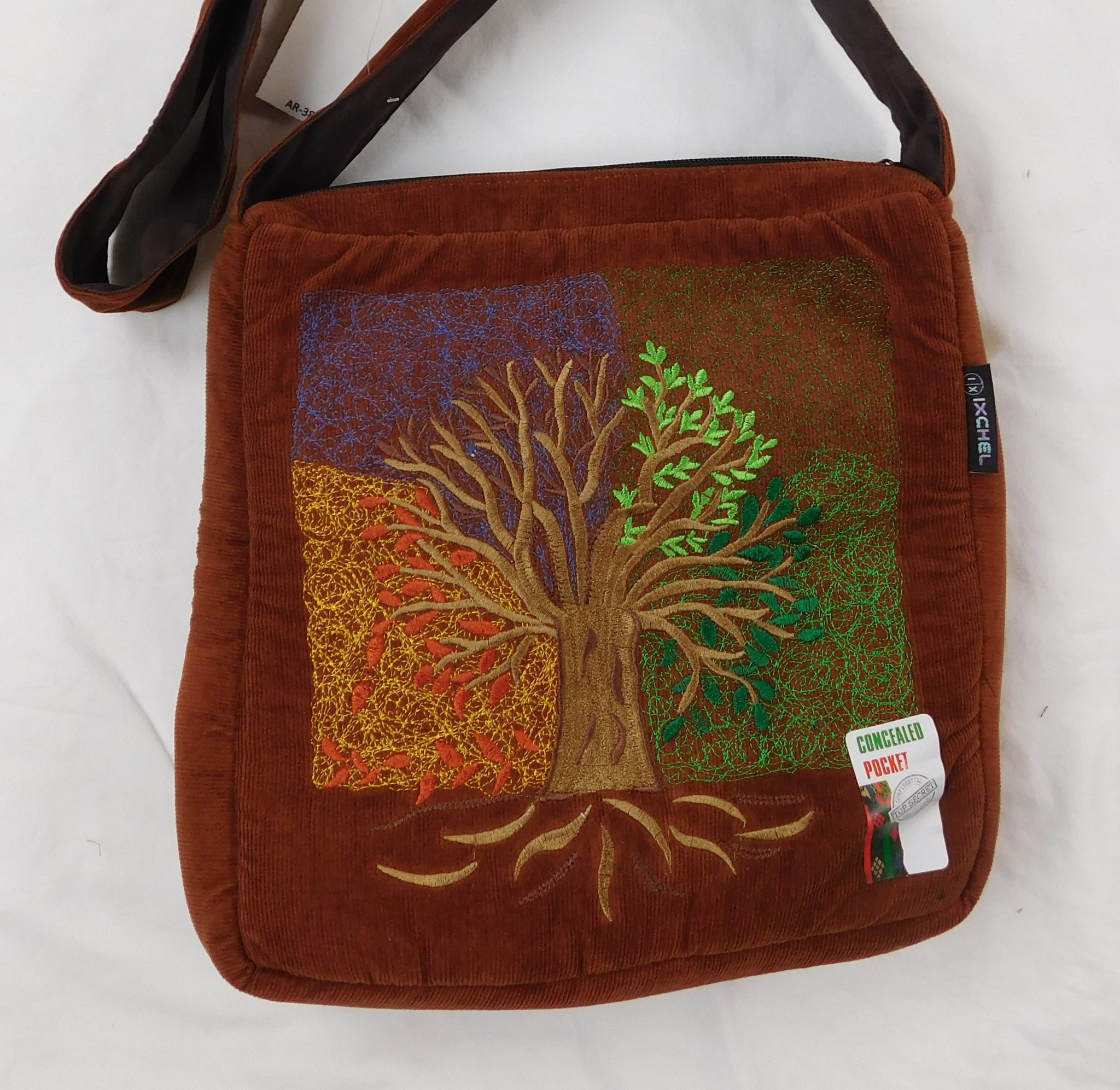 Corduroy Four Seasons Bag Medium - Ixchel, Inc. - Handmade Apparel
