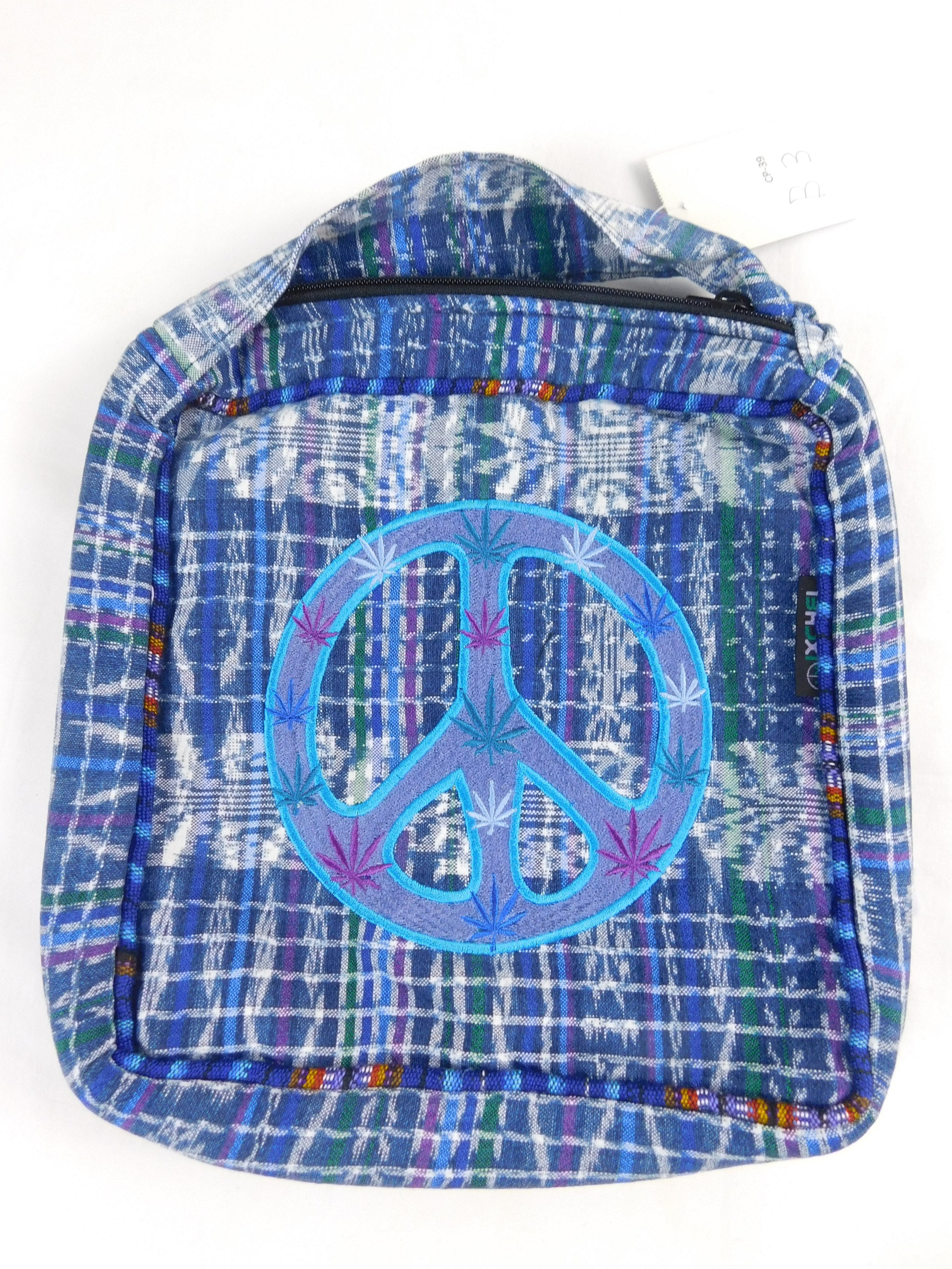 Hand-Woven Peace Bag 10" x 10"
