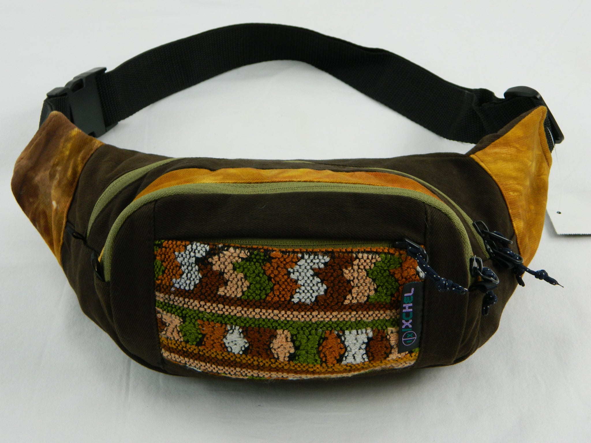 Extra Large 3 Pocket Waist Pack in Tie Dye