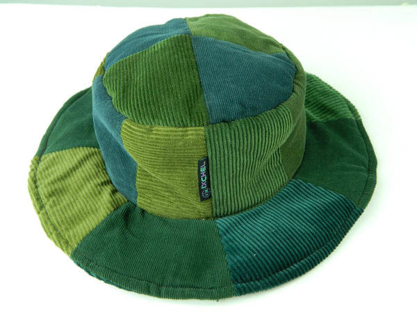 Corduroy Patchwork Bucket Slouch Hat O/S Corduroy Patchwork Bucket Hat - Etsy main image 4