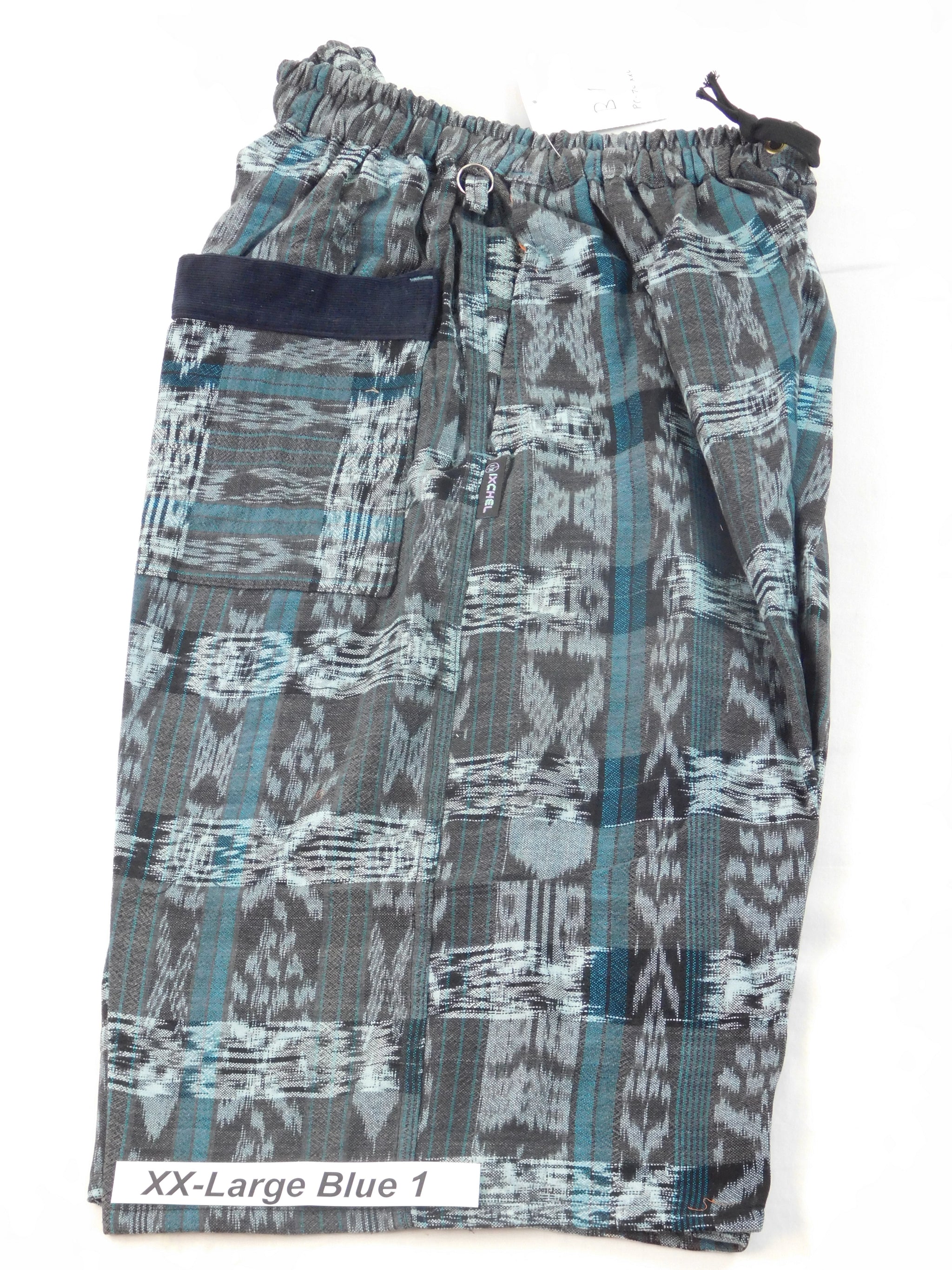 Hand Woven Shorts in Cotton Ikat-Just Restocked!