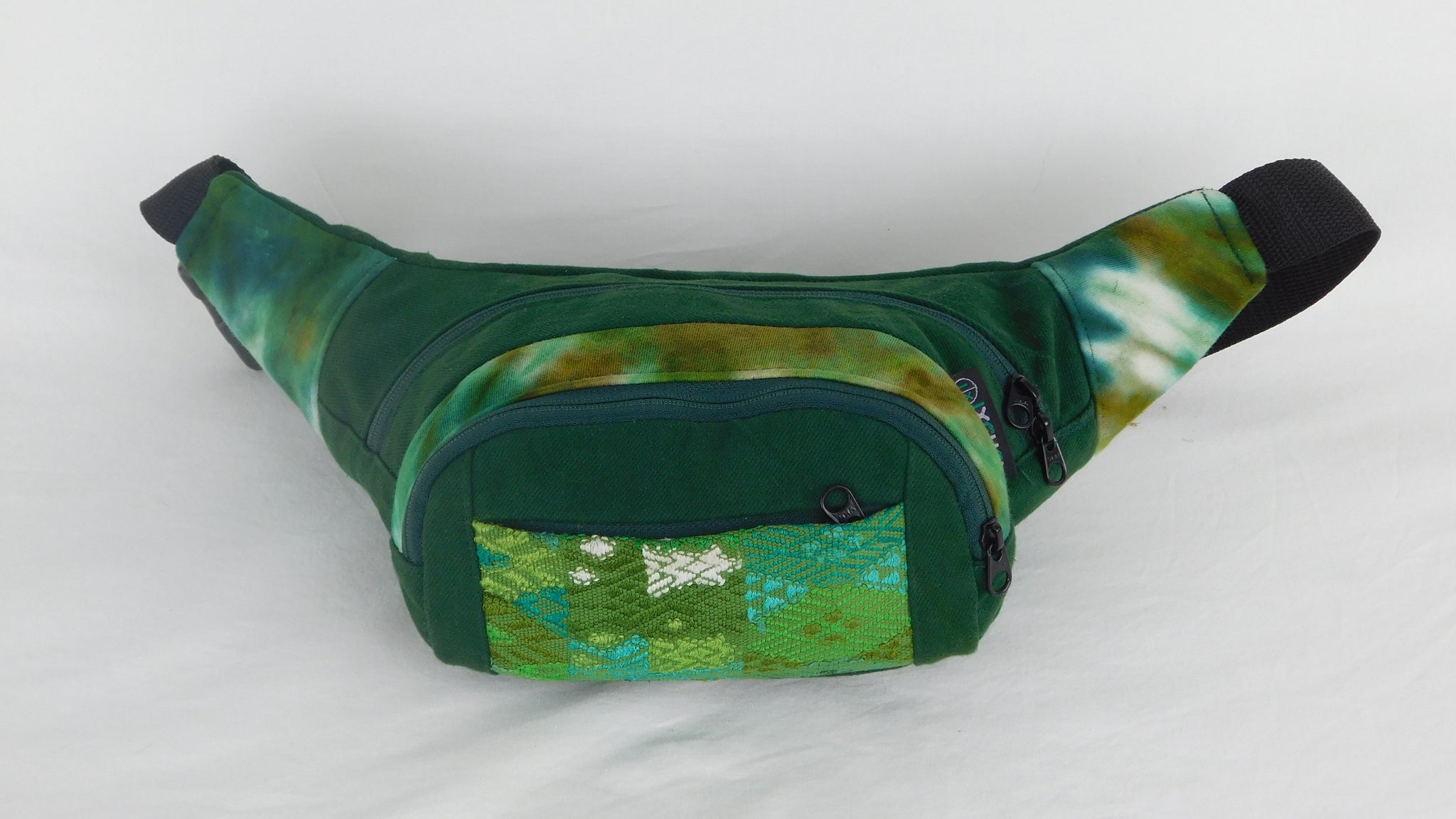 Extra Large 3 Pocket Waist Pack in Tie Dye 